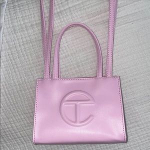 Telfar Shopping Bag Small Bubblegum Baby Pink